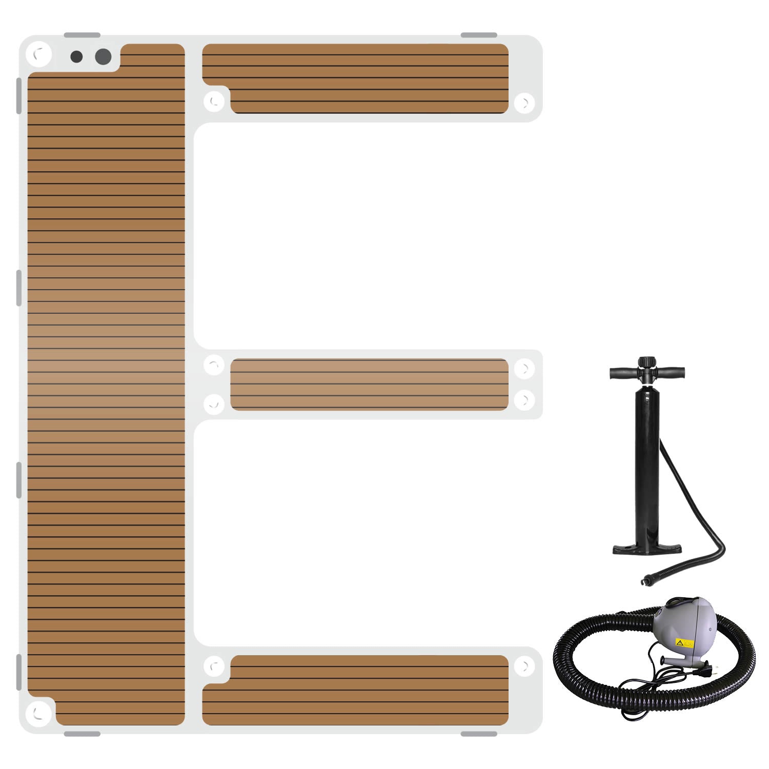 4m x 3m Yüzen Platform - Jetski Dock