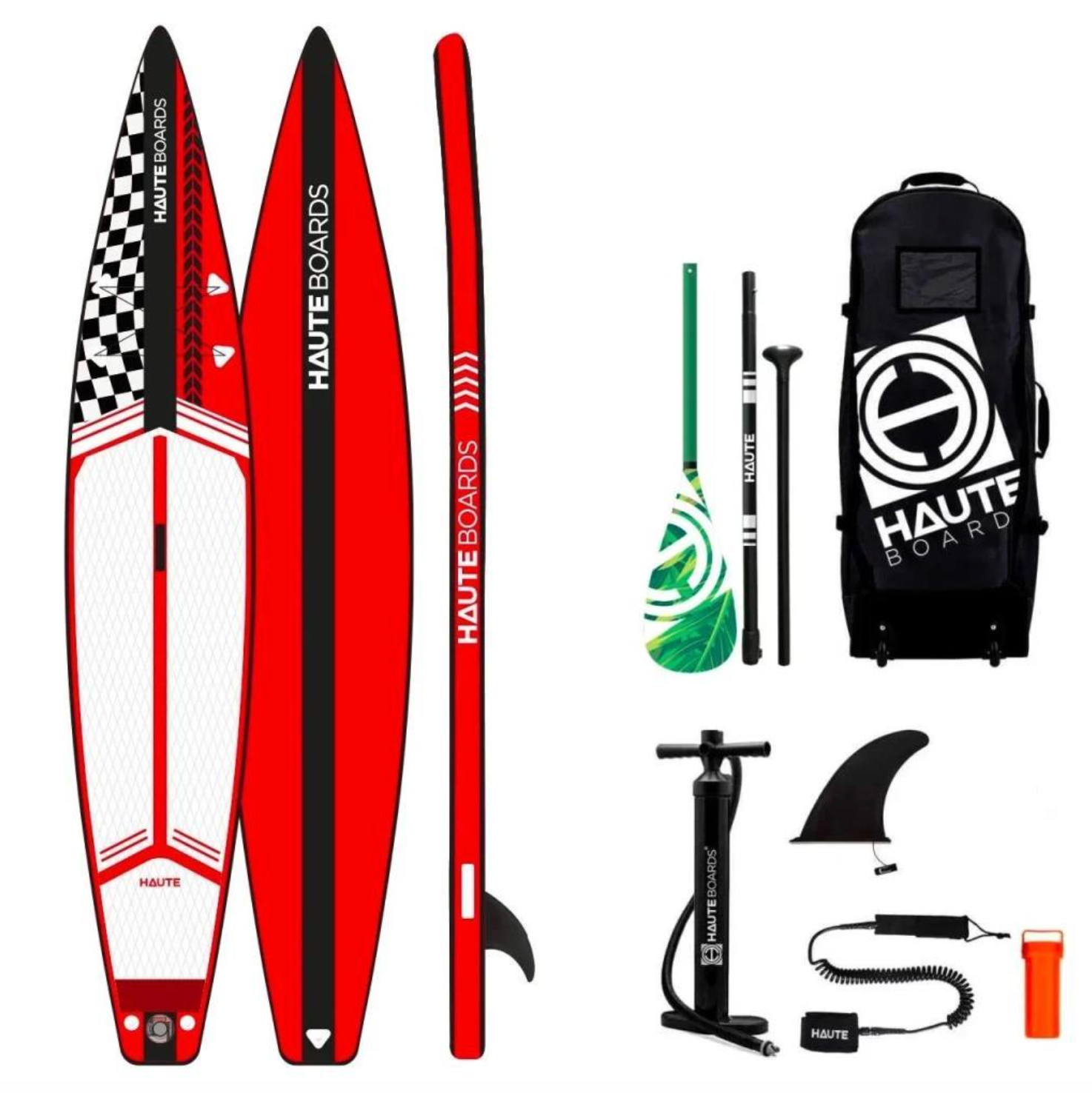 Race 12'6 Şişme Yarış Sup Paddle Board Full Set