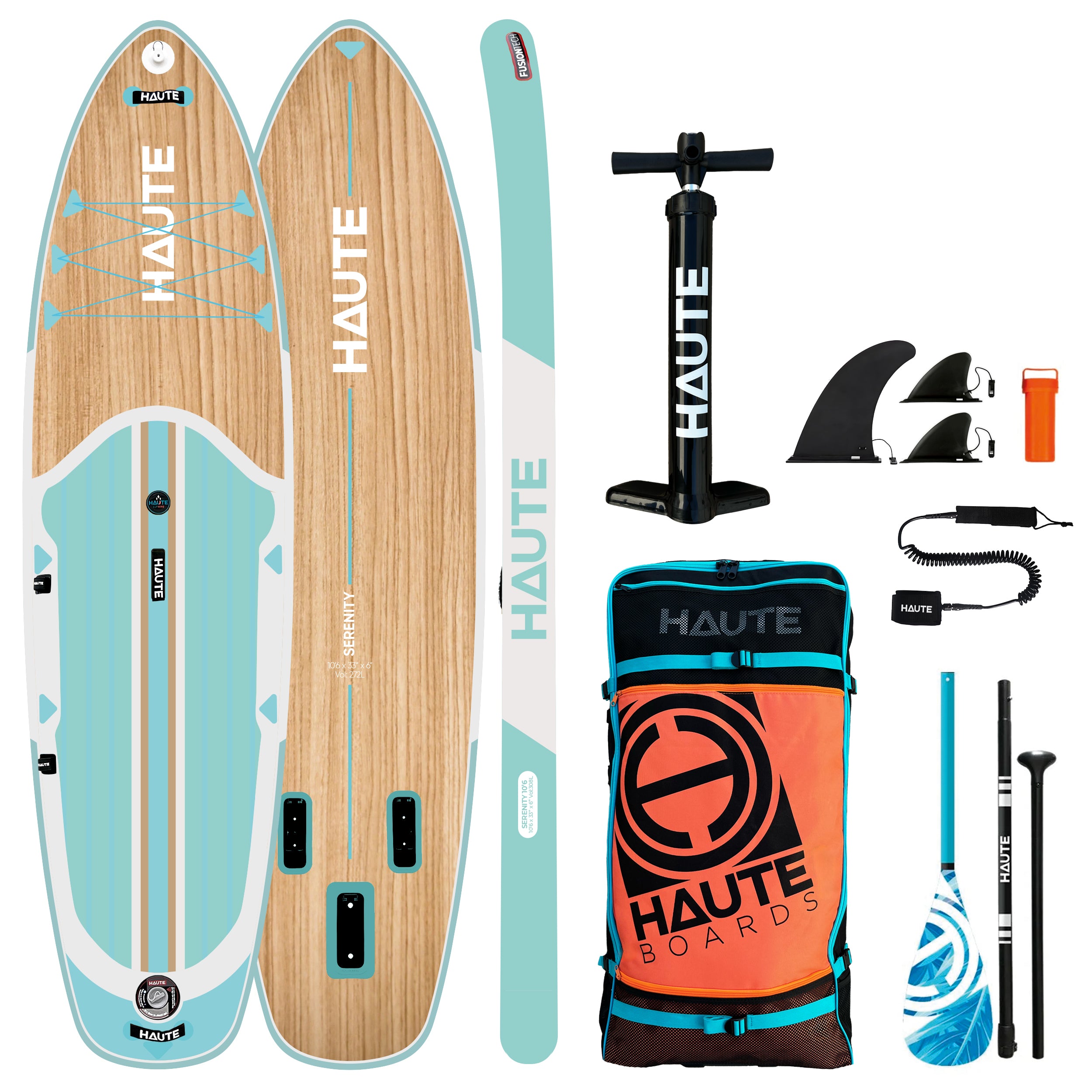 Serenity 10'6 Şişme Sup Paddle Board Full Set