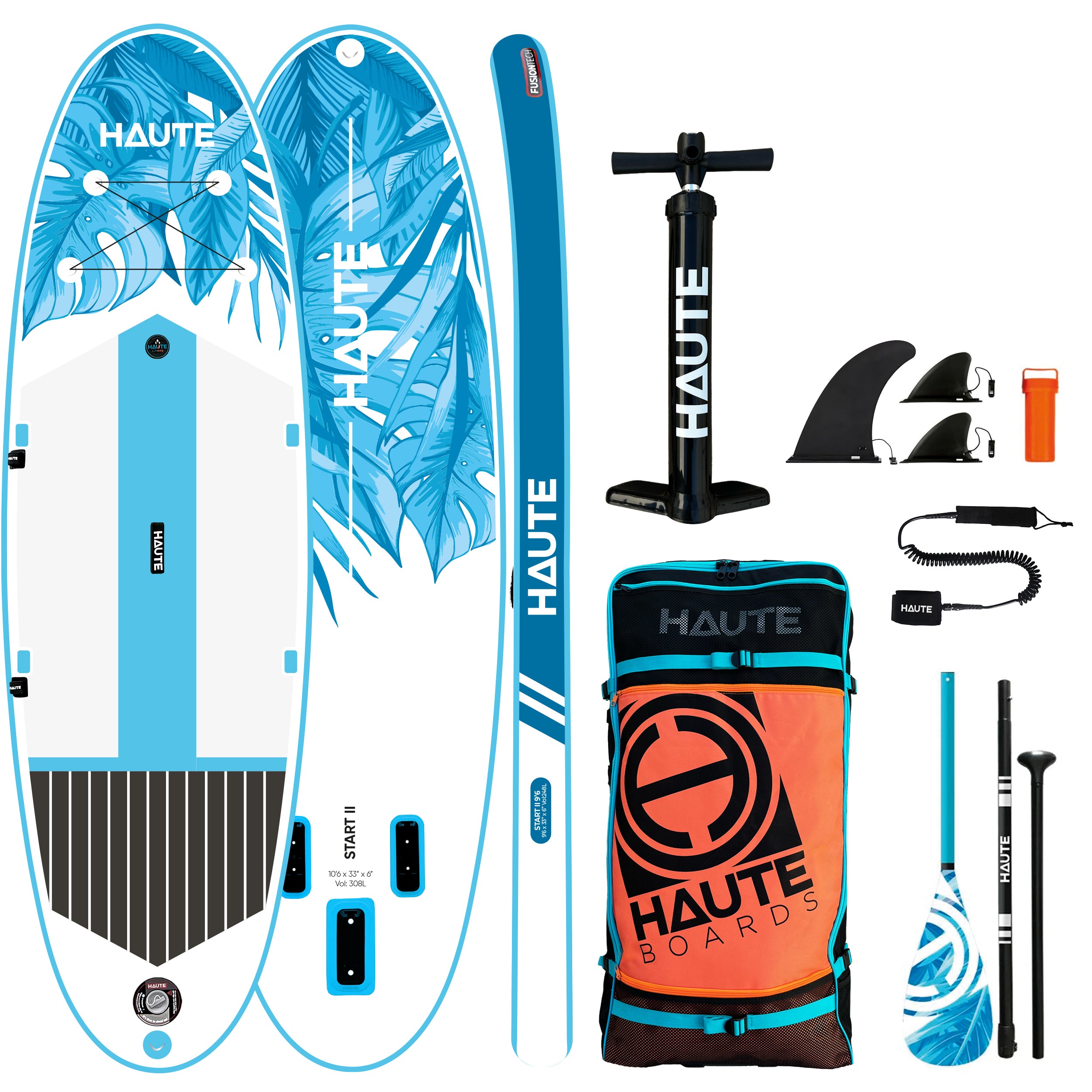 Start II 9'6 Şişme Sup Paddle Board Full Set