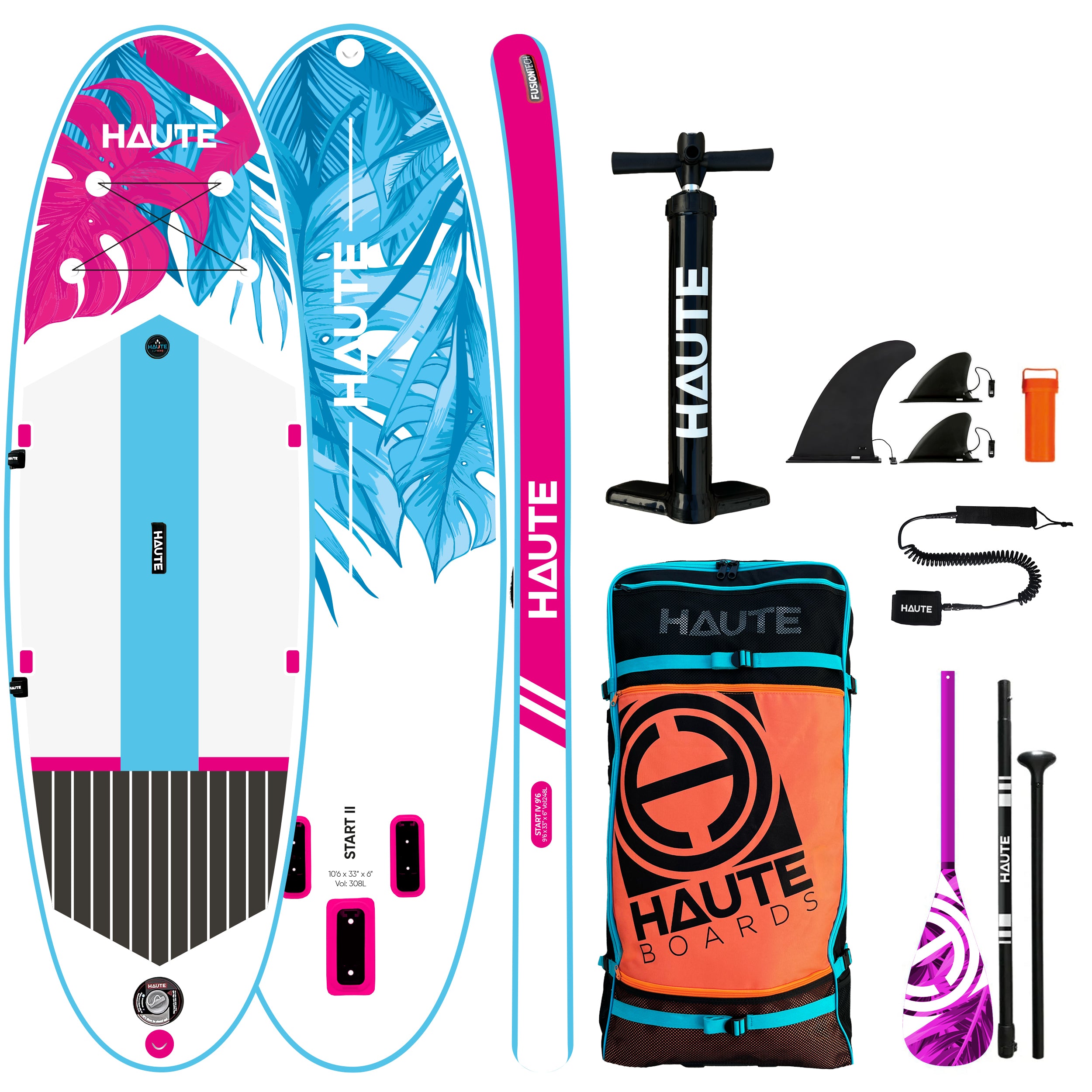 Start IV 9'6 Şişme Sup Paddle Board Full Set